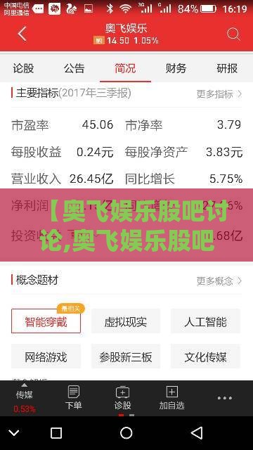 【奥飞娱乐股吧讨论,奥飞娱乐股吧讨论分析】